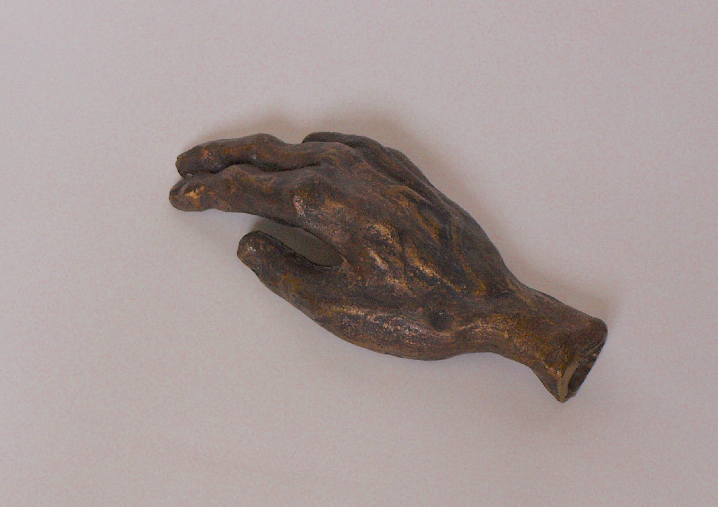 Hand bronze veronica waldburg