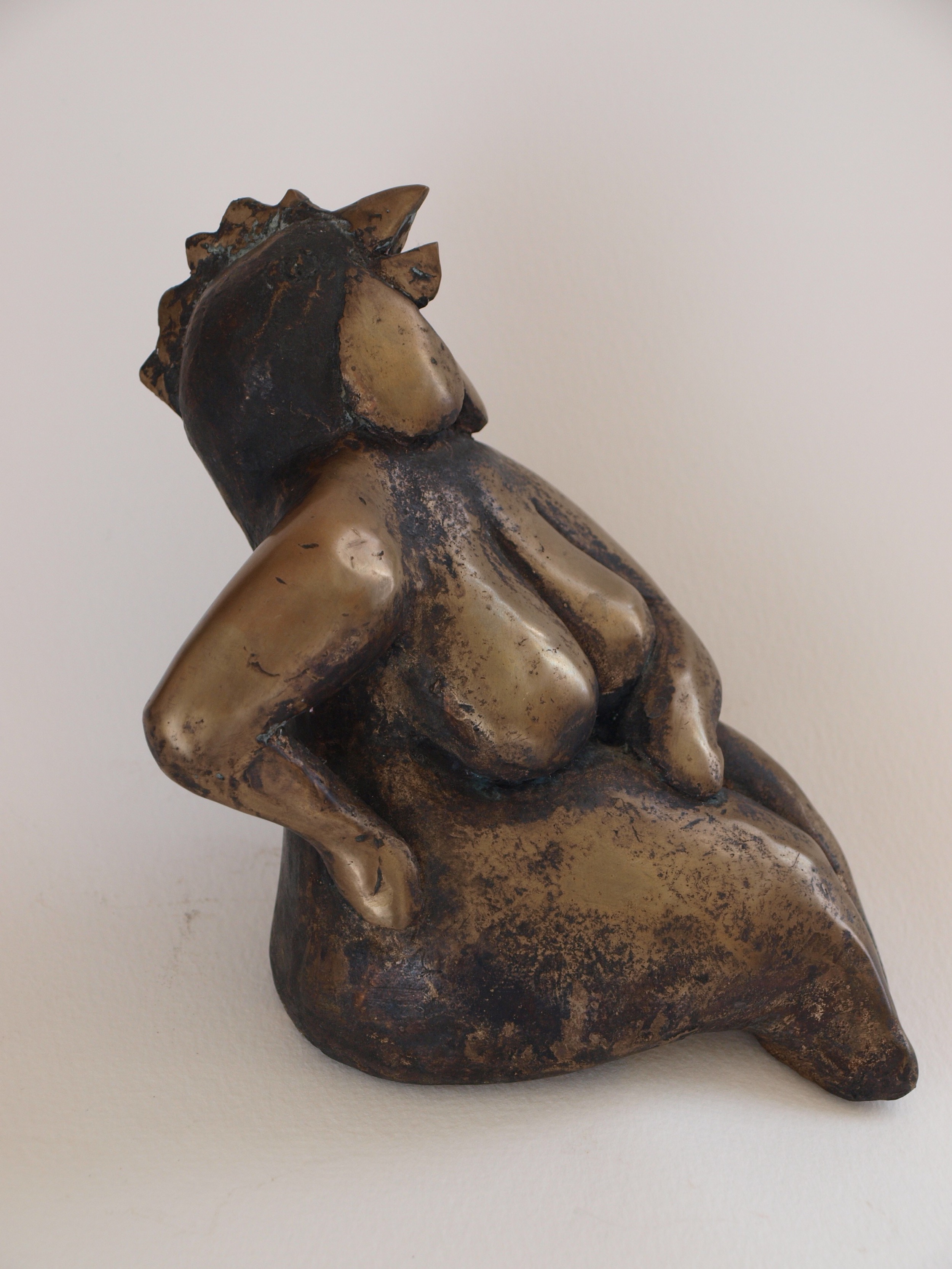 Veronica-Waldburg-Bronze-Skulpturen-Mutanten-Huehner-3