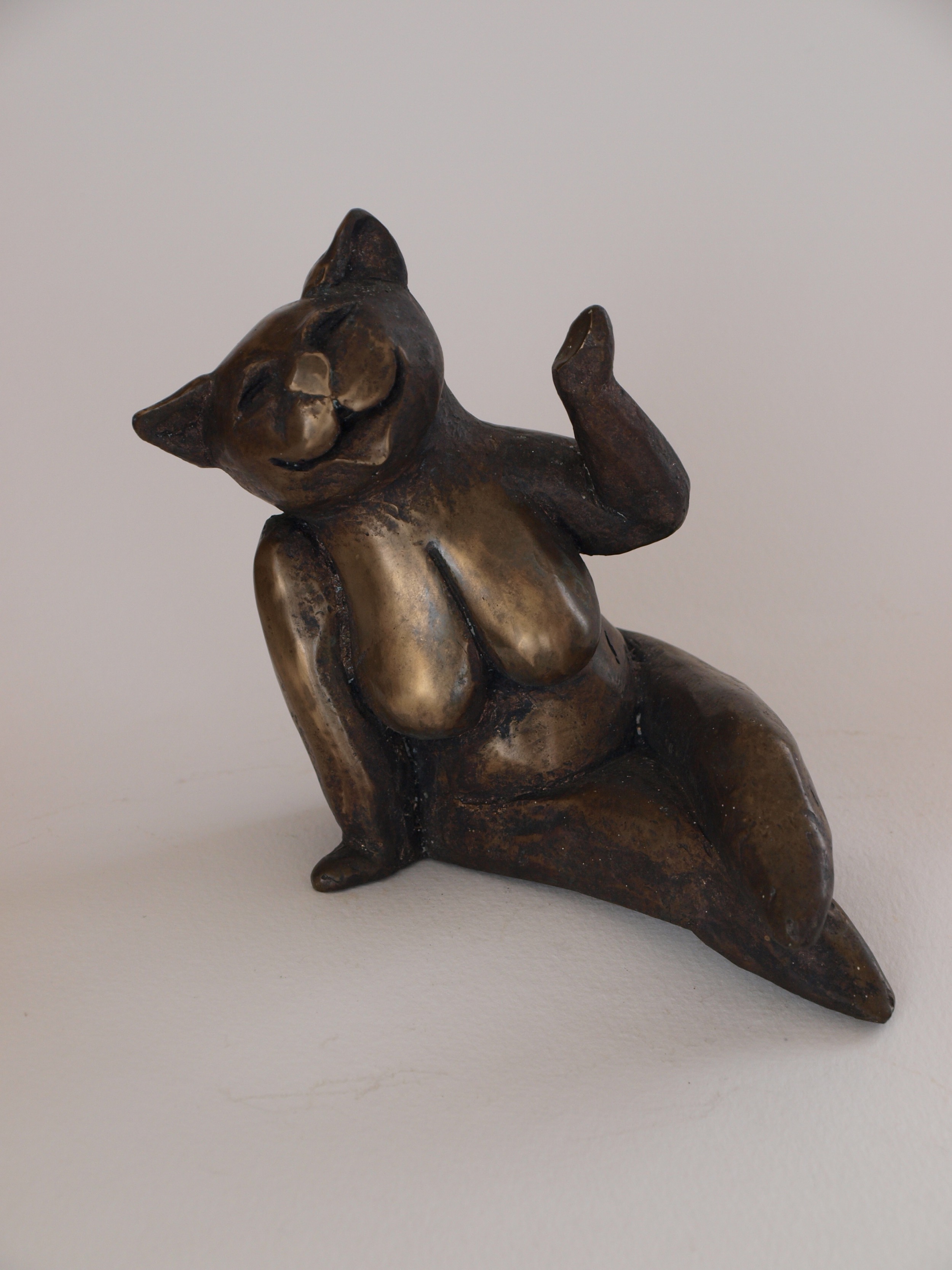 Veronica-Waldburg-Bronze-Skulpturen-Mutanten-Katzen-5