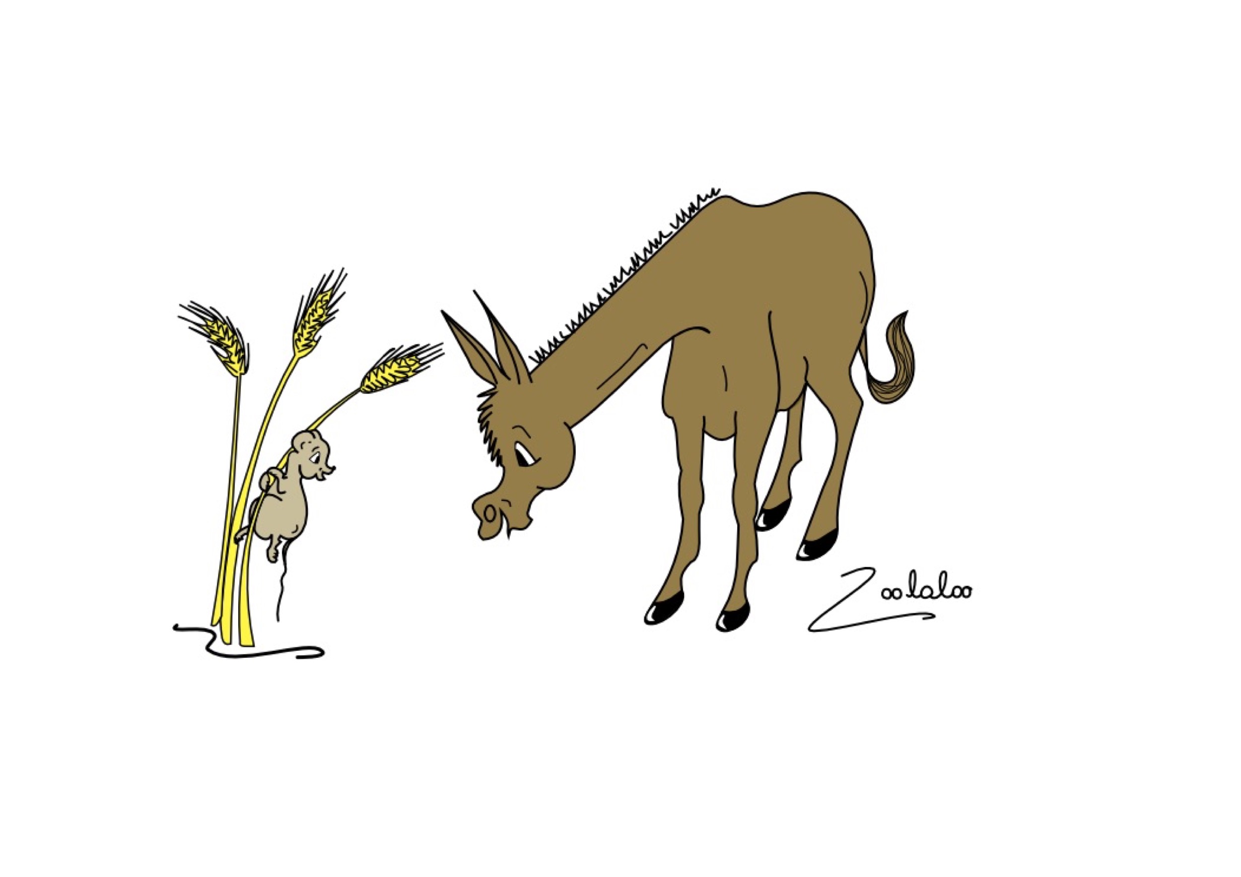 Veronica Waldburg Zoolaloo Esel Maus