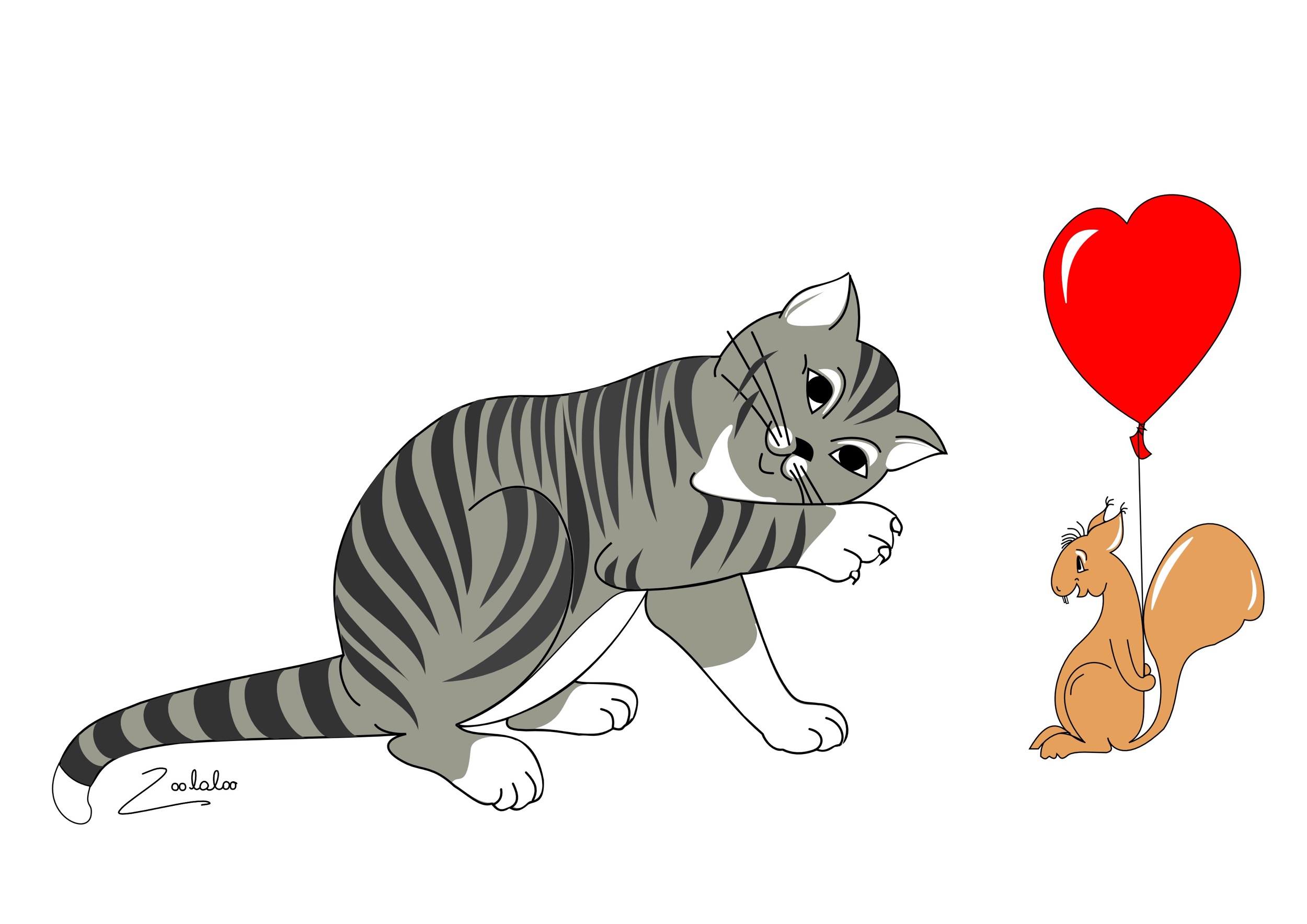 Veronica Waldburg Zoolaloo Katze Eichkatzl