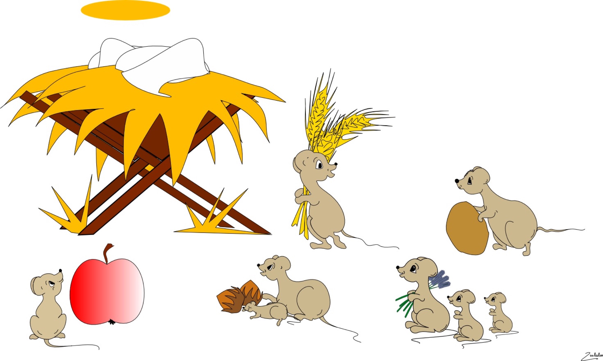 Veronica Waldburg Zoolaloo Weihnachtsmaeuse Auswahl